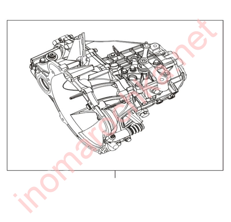 Коробка КПП Lifan X60 схема